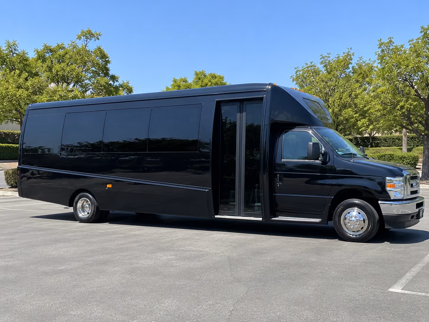 buses for stockton sports athletics and competitive event transportation
