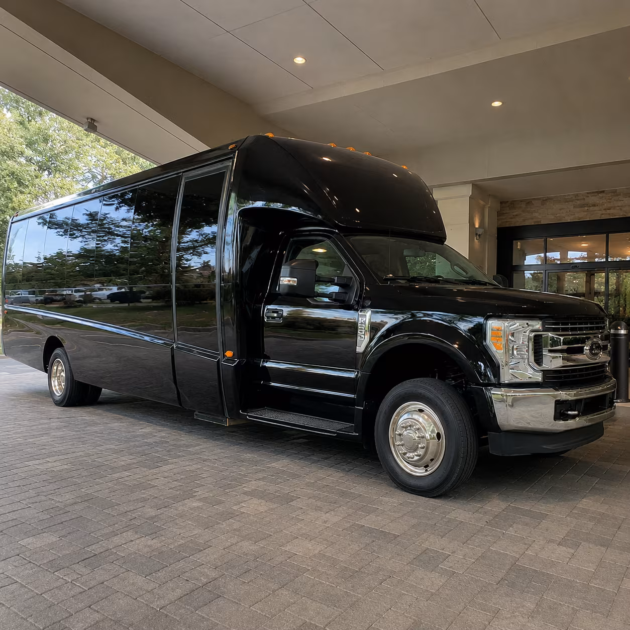 charter bus rentals for large stockton high school prom groups
