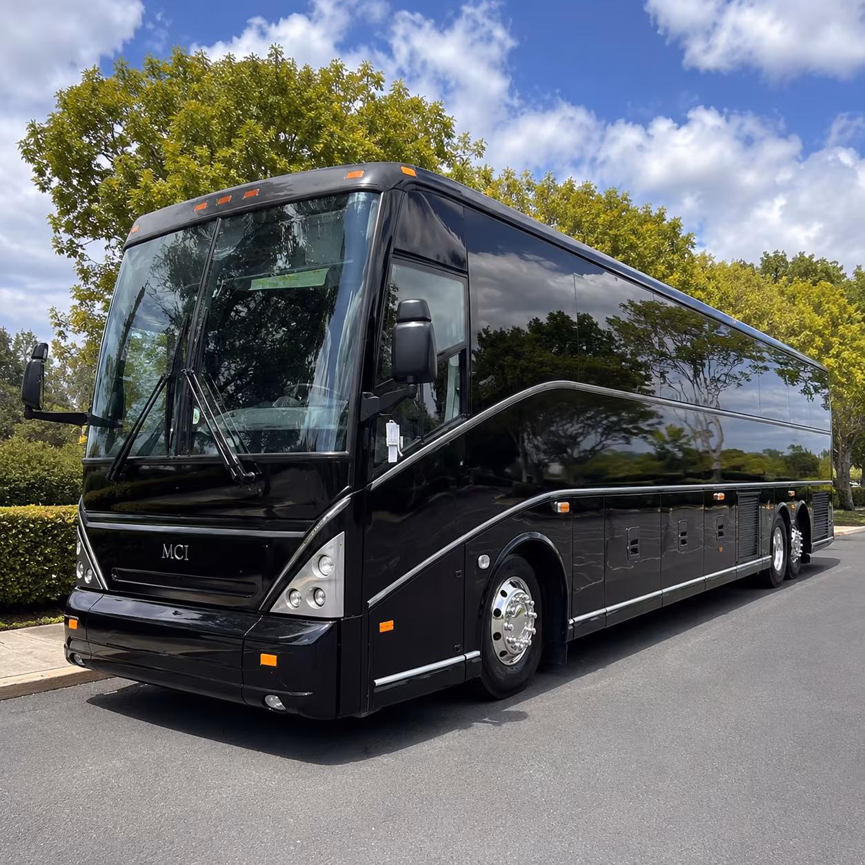 charter buses for port of stockton and industrial campus transportation