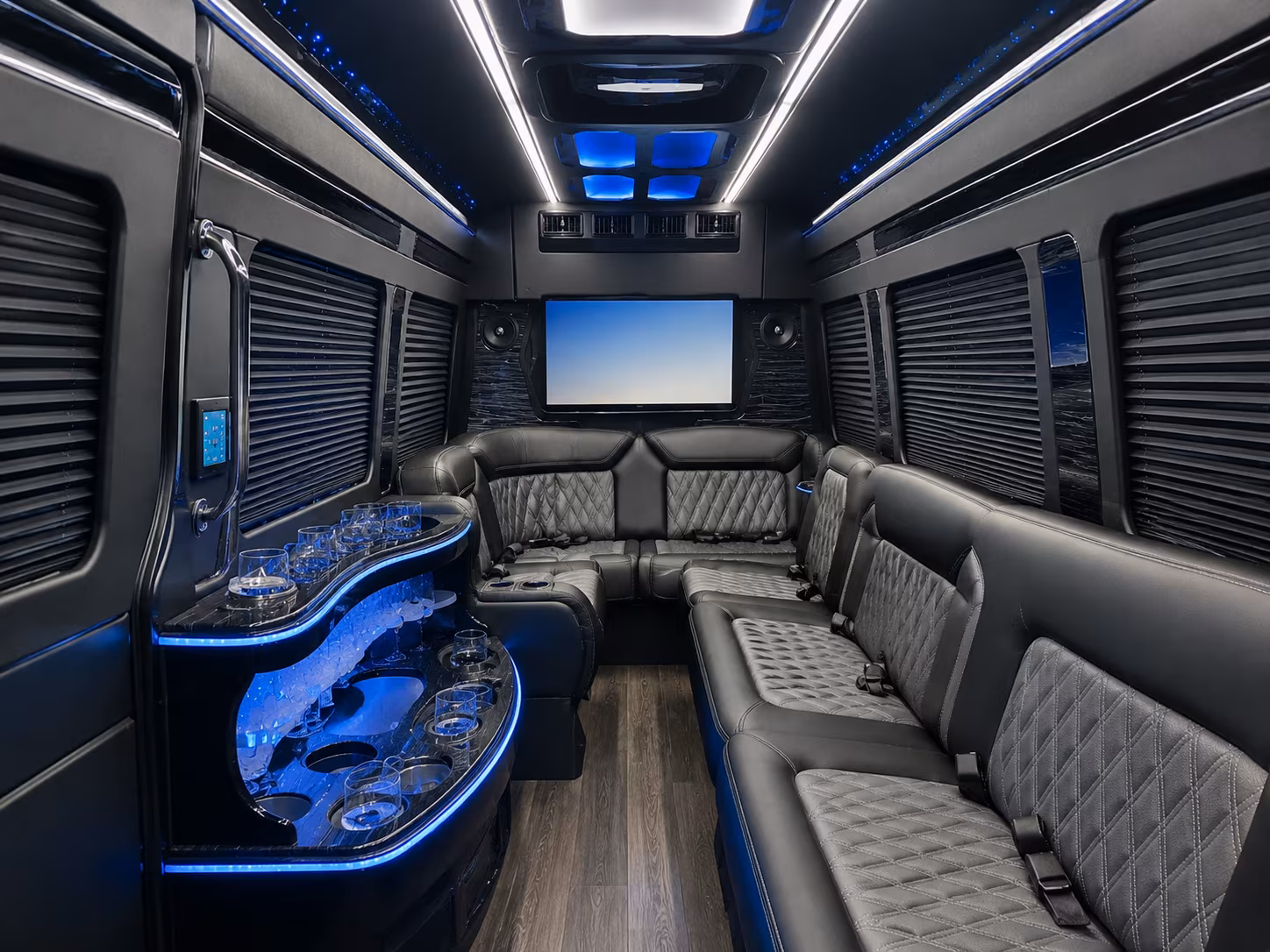 rehearsal dinner bus rentals across stockton and lodi wine country