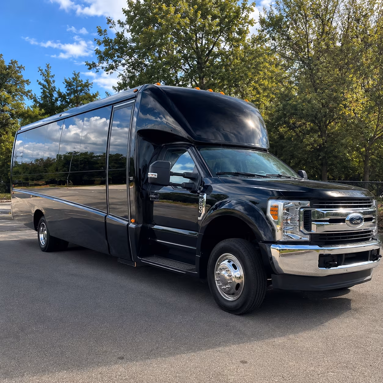 stockton employee transportation onboard seating