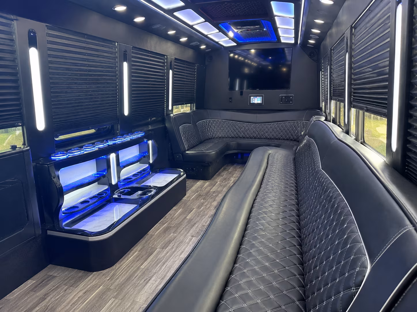 stockton quincea n era sweet 16 party bus rental