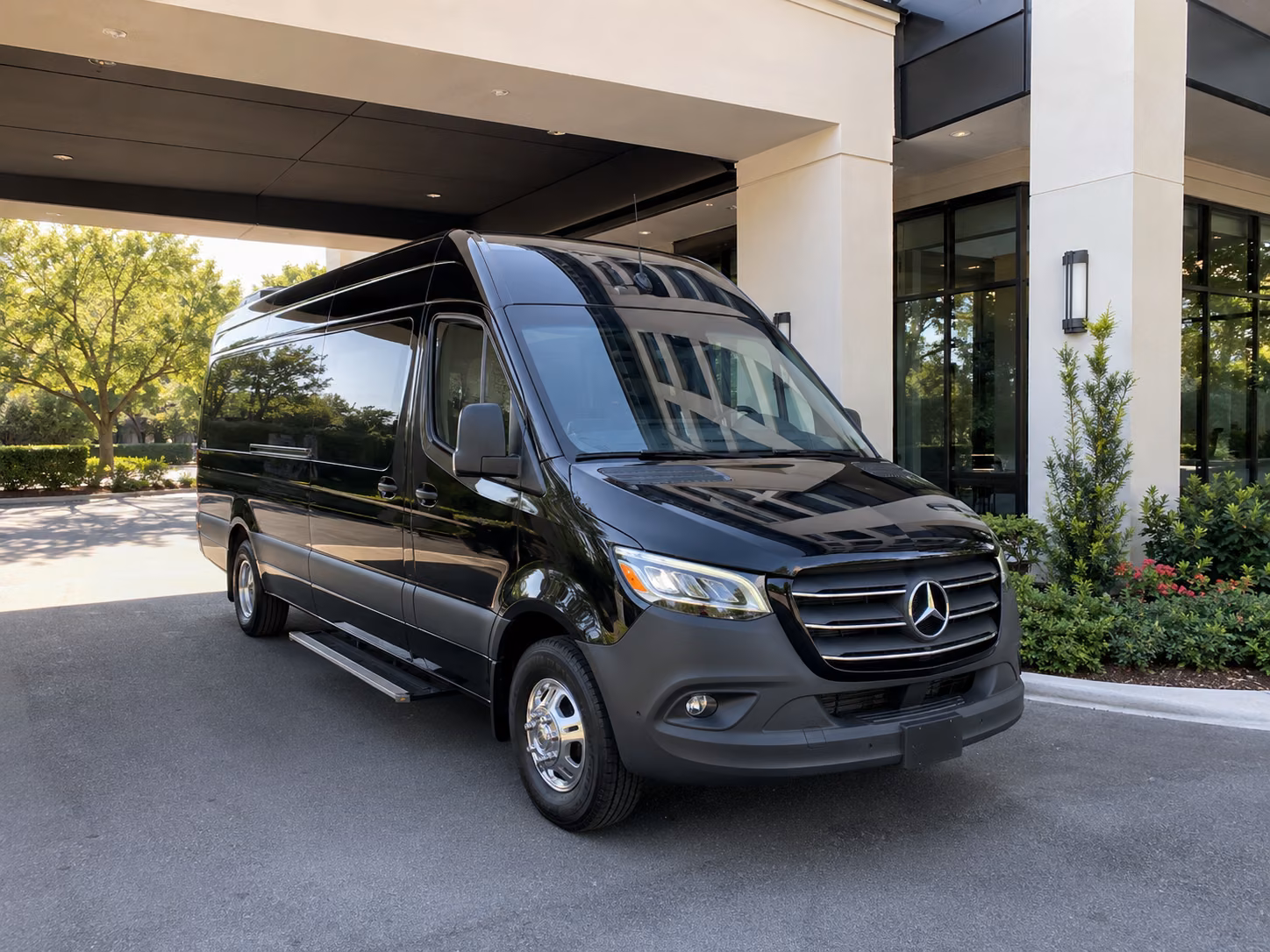 stockton sprinter van with driver