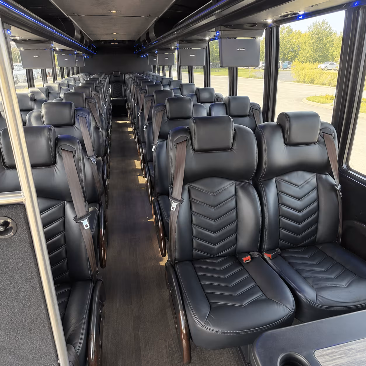 what kind of bus are you looking for and how does that change the price in stockton